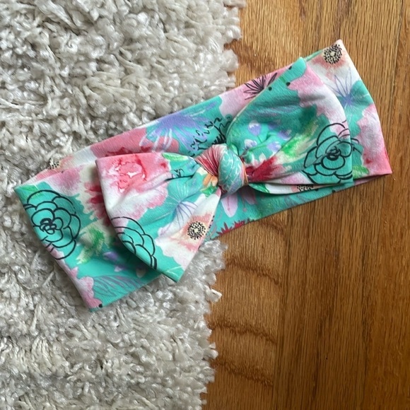 Matilda Jane Girls Bow You Over 3.5" Wide Knit Headband One Size - Picture 1 of 3